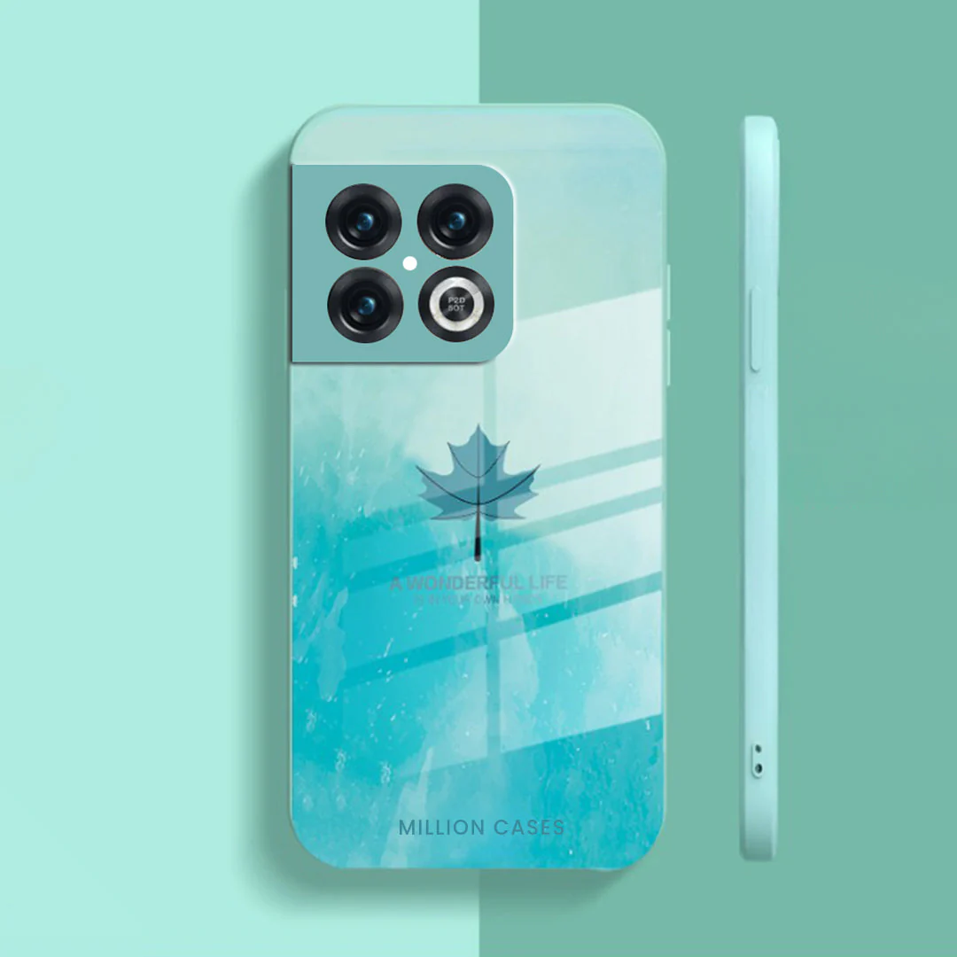 Watercolor Mapple Leaf Glass Case - OnePlus - Image 93