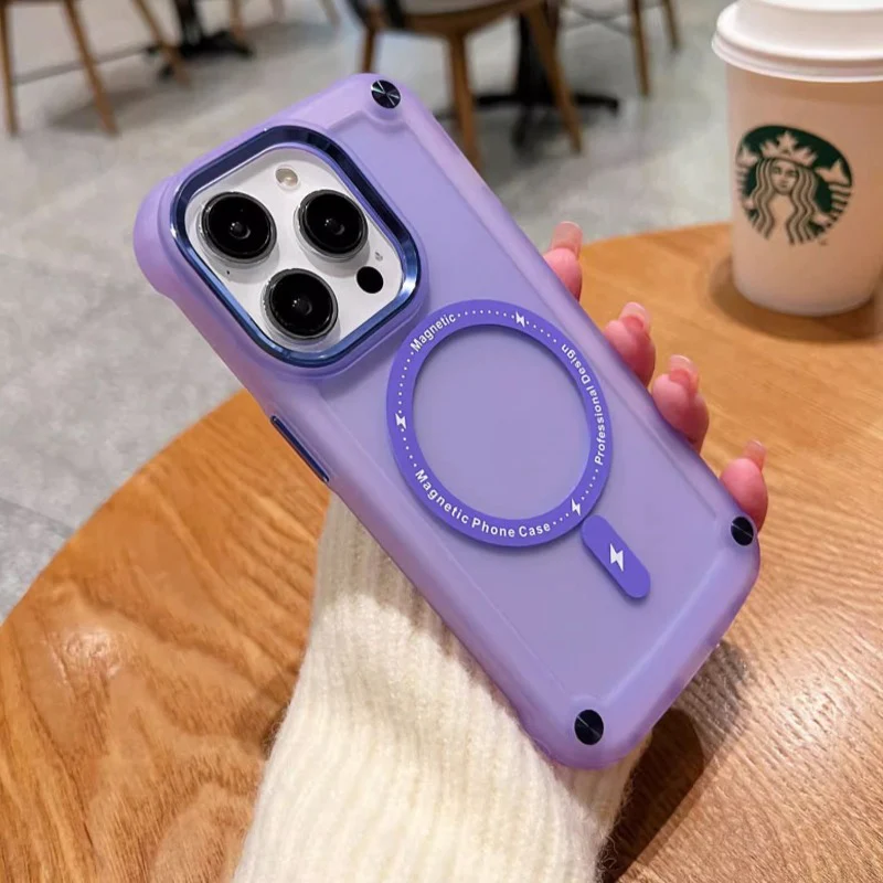 Wave Armor Matte Magsafe Shield Case - iPhone - Image 11