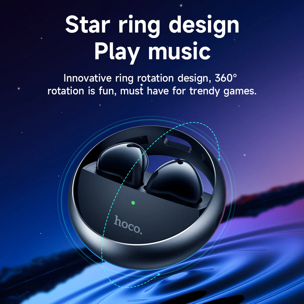 Wireless Ring Rotation Earphones - Image 8