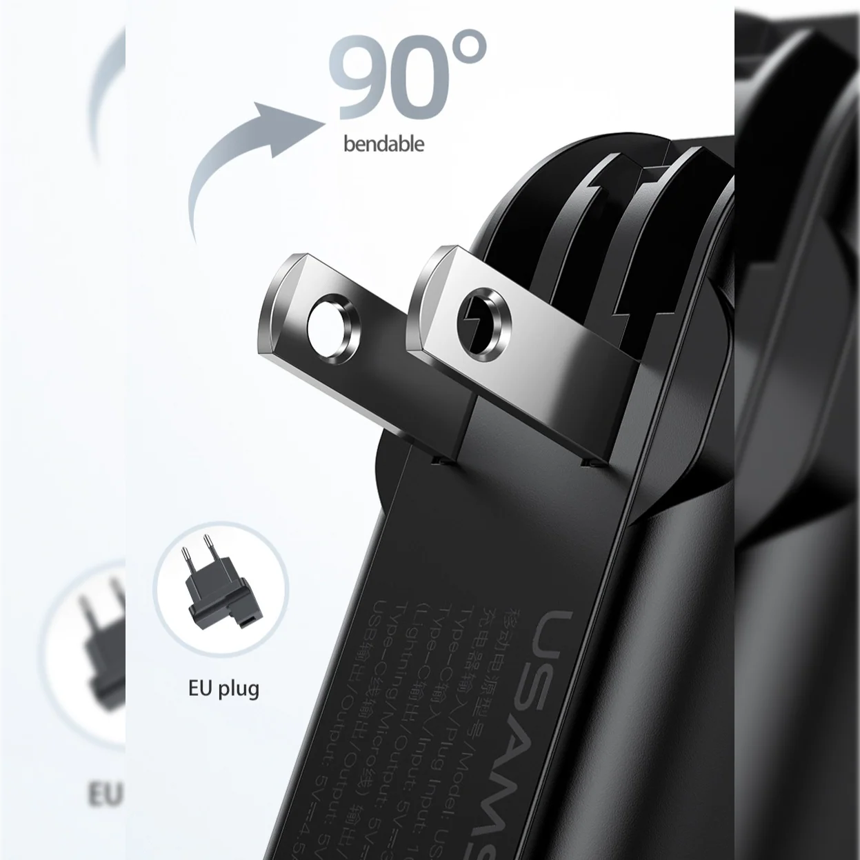 WiWU™ PowerPro 3-in-1 Fast Wall Charger Power Station - Image 10