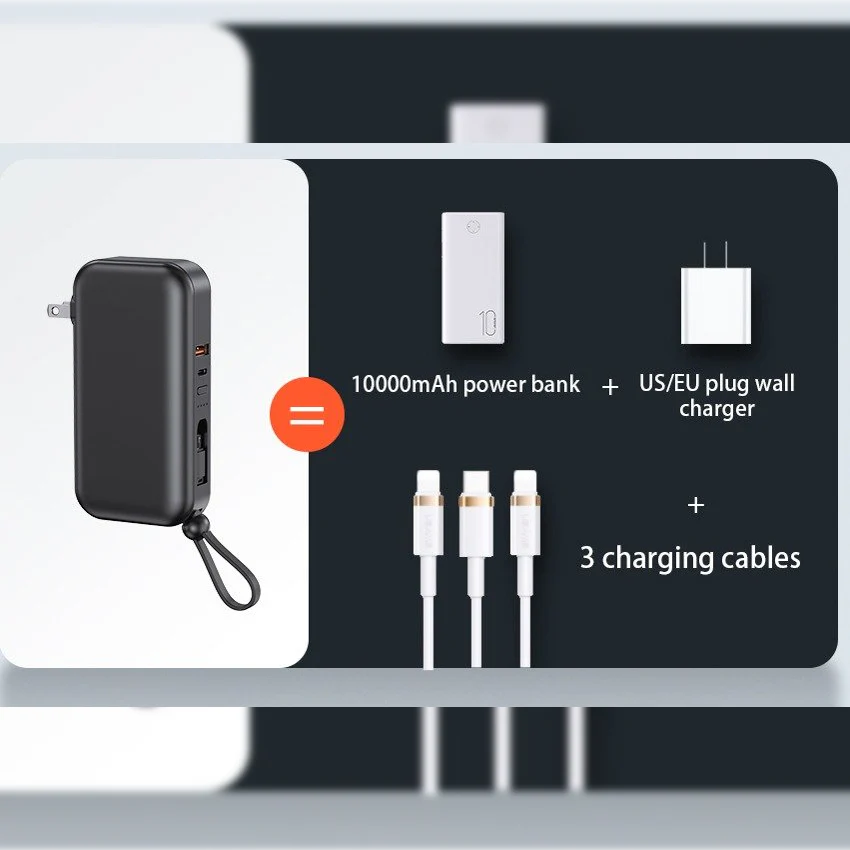 WiWU™ PowerPro 3-in-1 Fast Wall Charger Power Station - Image 11