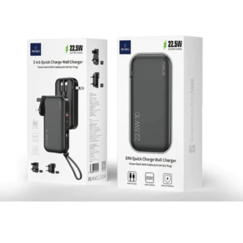 WiWU™ PowerPro 3-in-1 Fast Wall Charger Power Station - Image 12