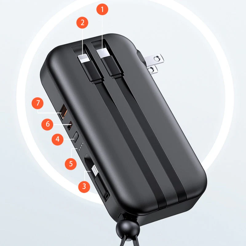 WiWU™ PowerPro 3-in-1 Fast Wall Charger Power Station - Image 14