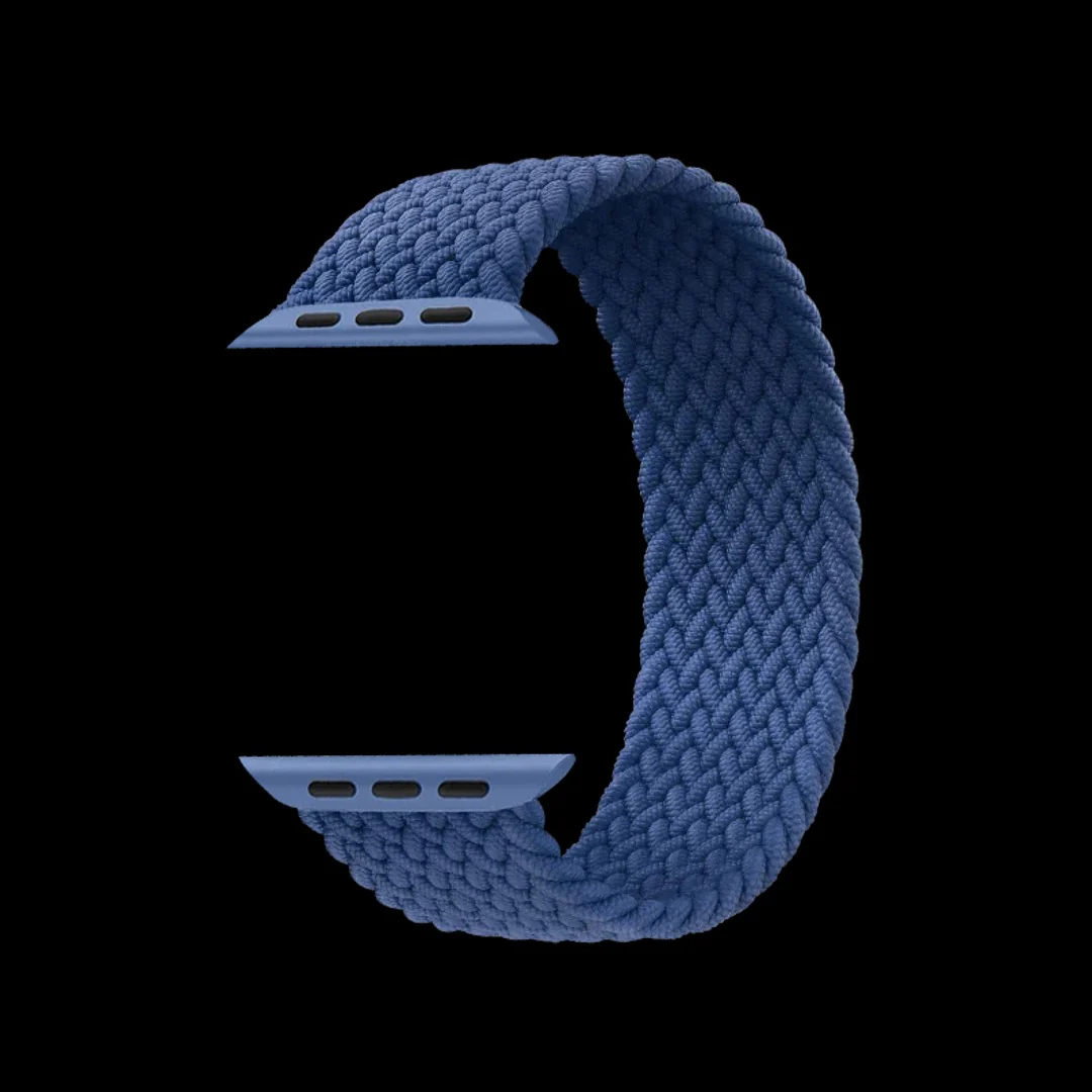Woven Nylon Braided Solo Loop for Apple Watch - Image 10