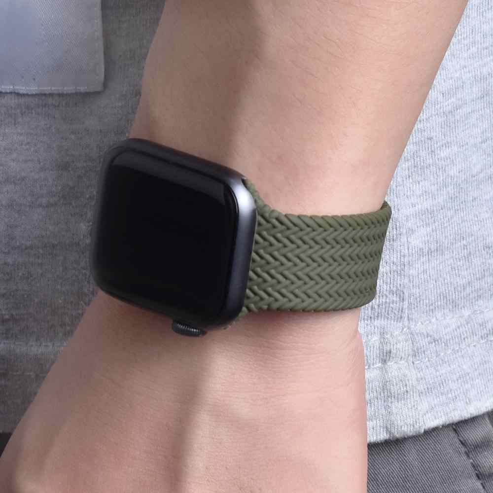 Woven Nylon Braided Solo Loop for Apple Watch - Image 3