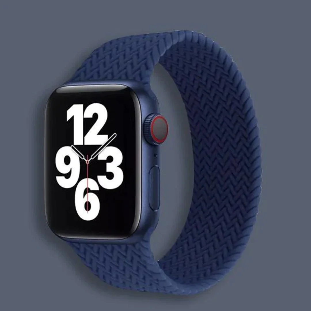 Woven Nylon Braided Solo Loop for Apple Watch - Image 7