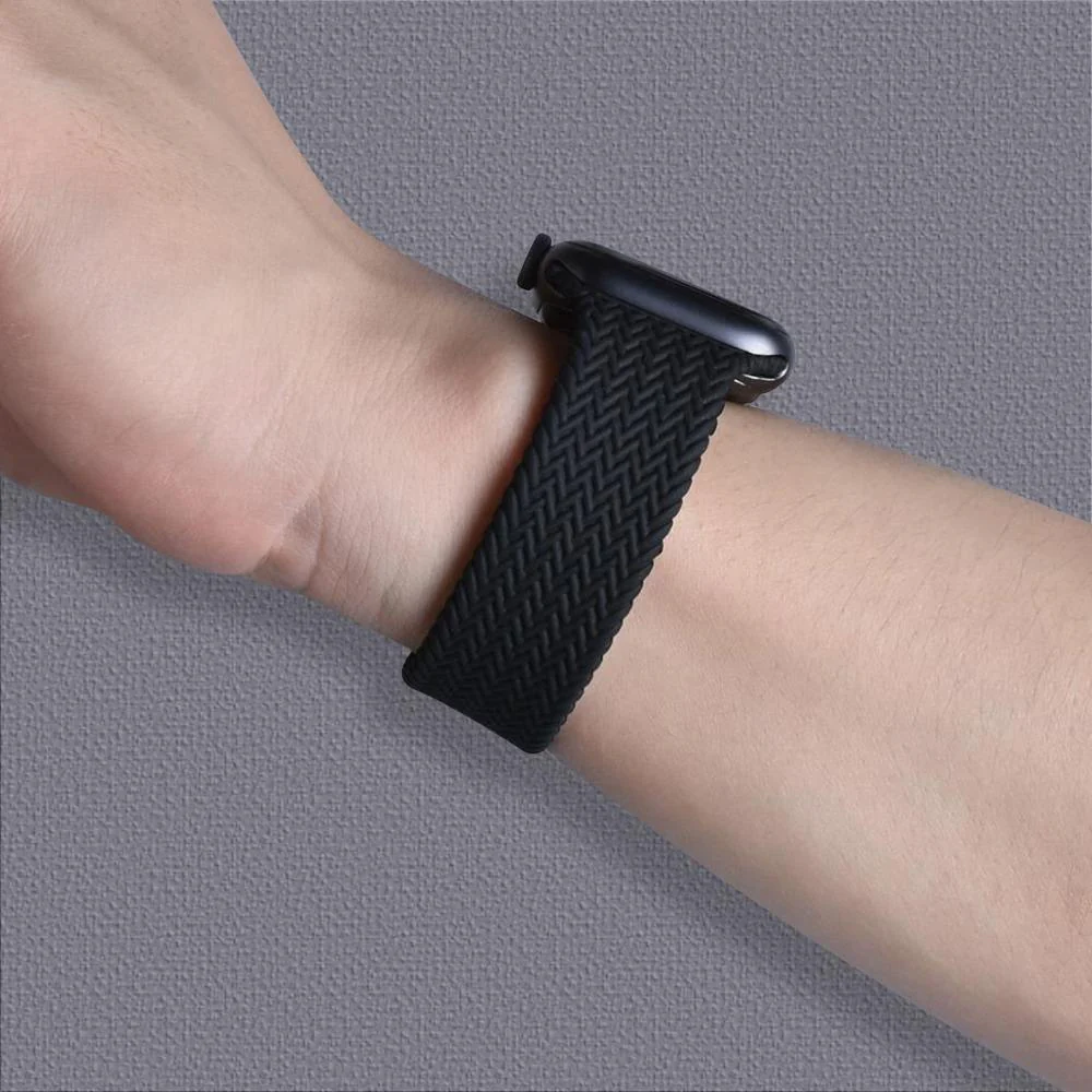 Woven Nylon Braided Solo Loop for Apple Watch - Image 8