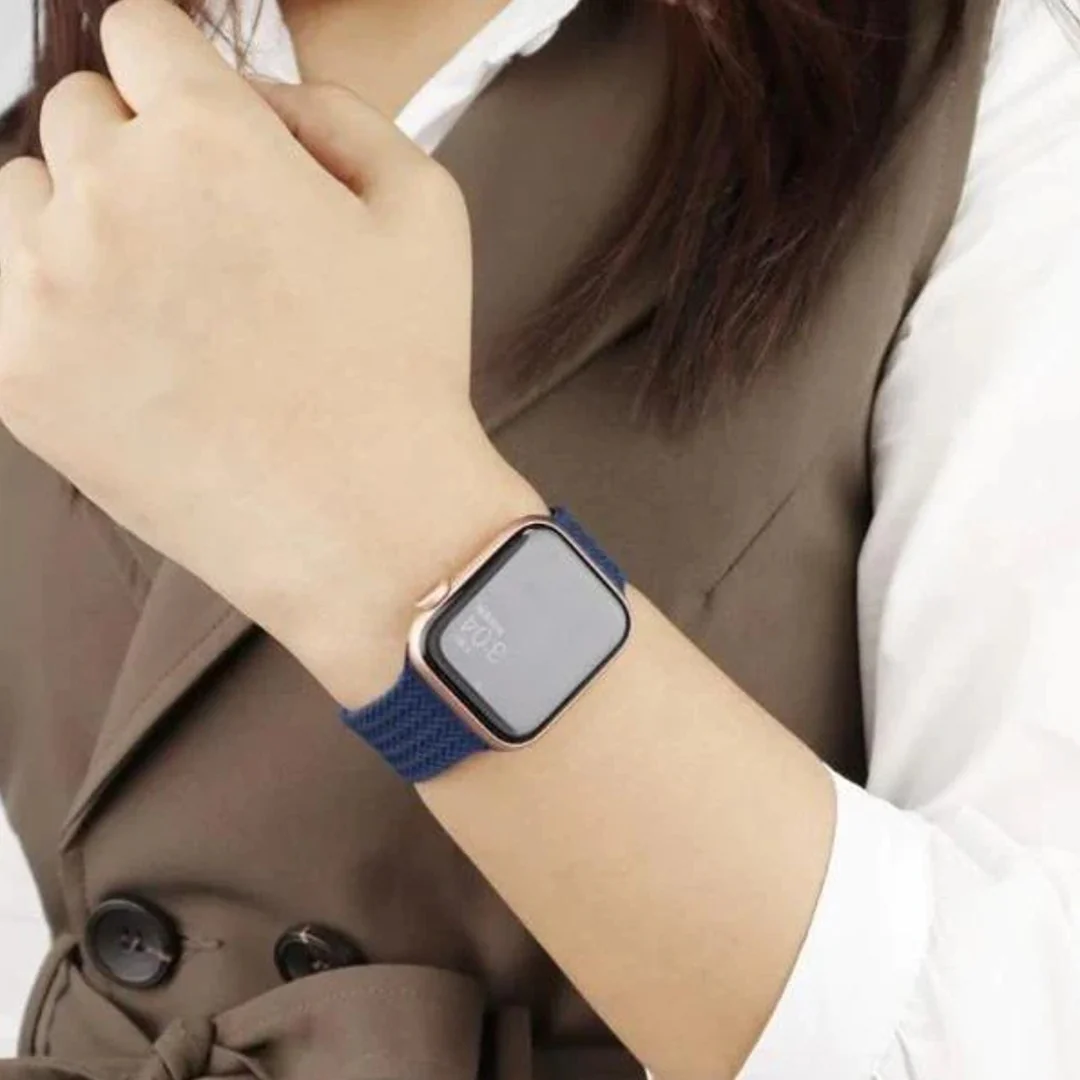Woven Nylon Braided Solo Loop for Apple Watch - Image 9