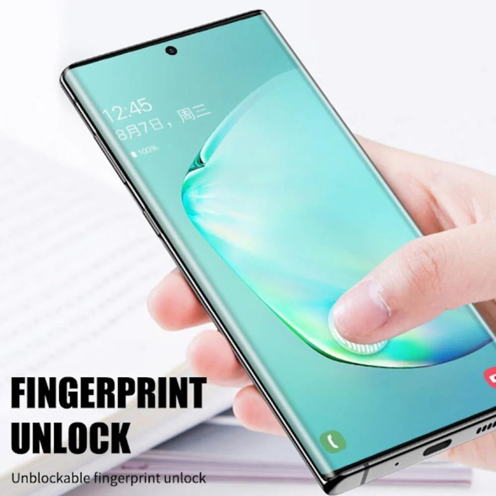 XO ® Galaxy Note 10 Tempered Glass [With In-Display Fingerprint Sensor] - Image 4
