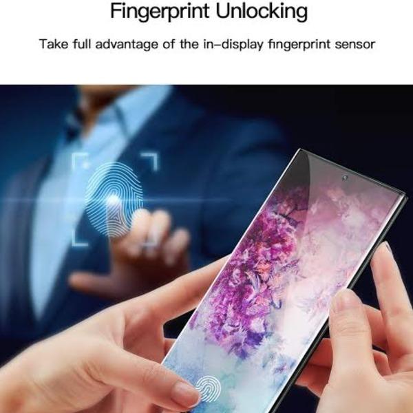 XO ® Galaxy Note 10 Plus Tempered Glass [With In-Display Fingerprint Sensor] - Image 6